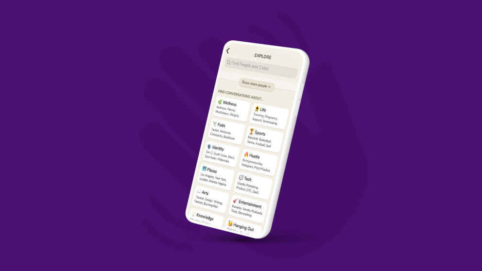 Clubhouse nu ook op Android