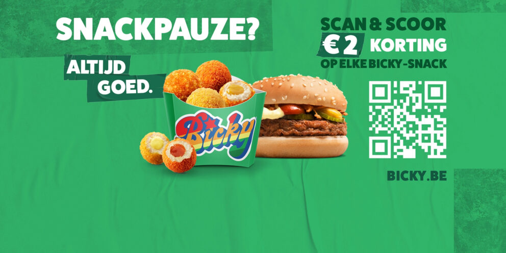 Campagne médiatique de Bicky de 2023 : Soutien aux frituristes