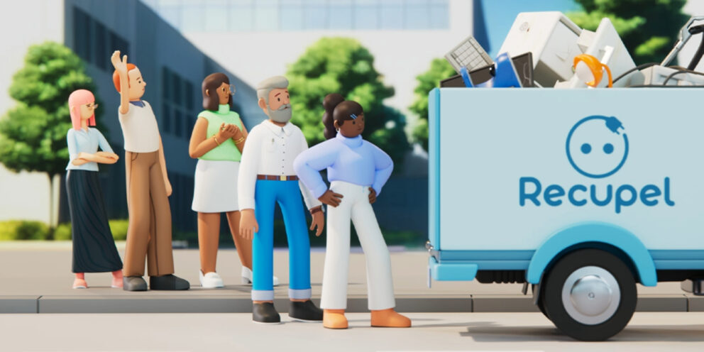 Les auditeurs passent à l’action : la radio dynamise le service gratuit de collecte d’appareils usagés (Pick-up) de Recupel